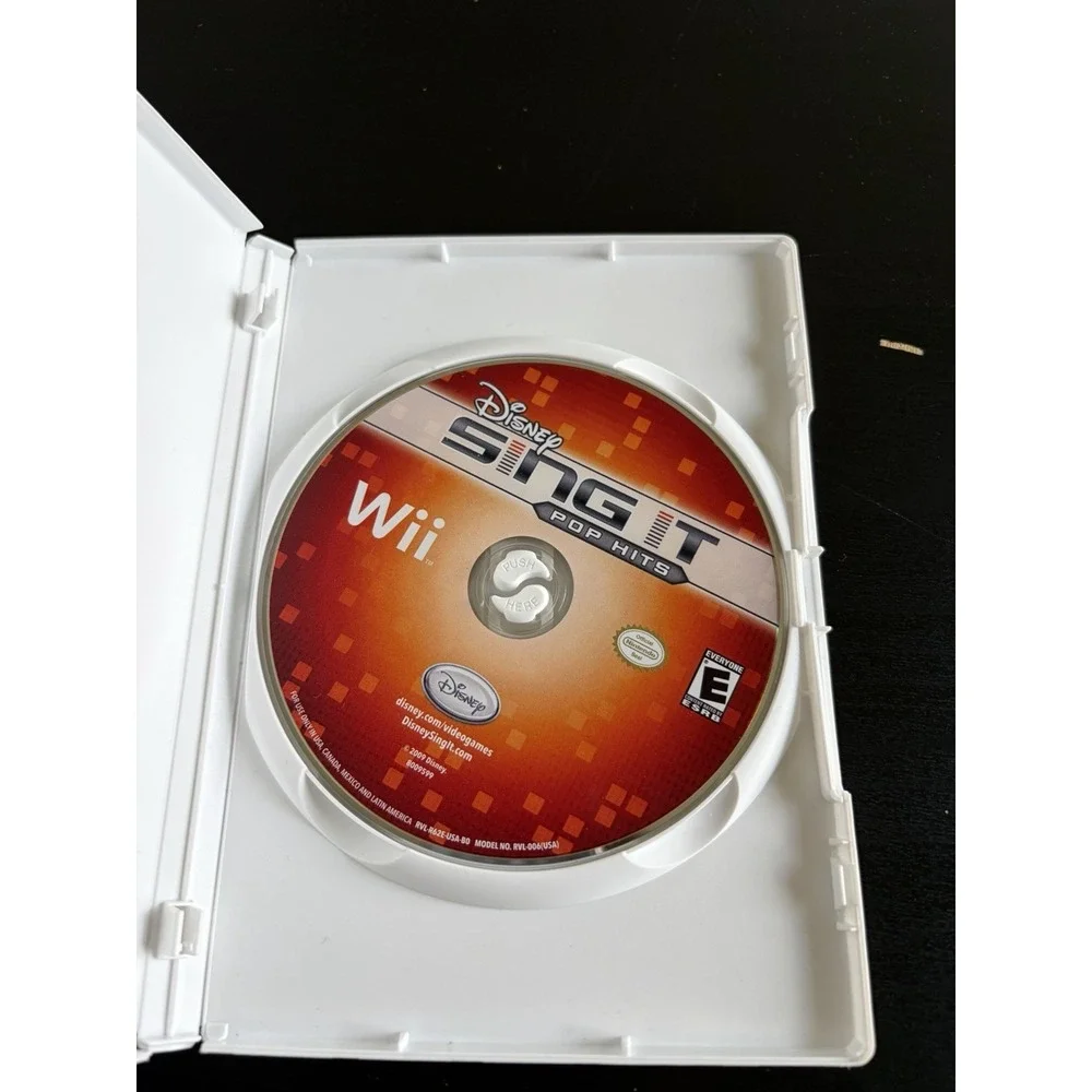 Disney Sing It Pop Hits Nintendo‎ Wii Video Game TAYLOR SWIFT, Jonas Brothers